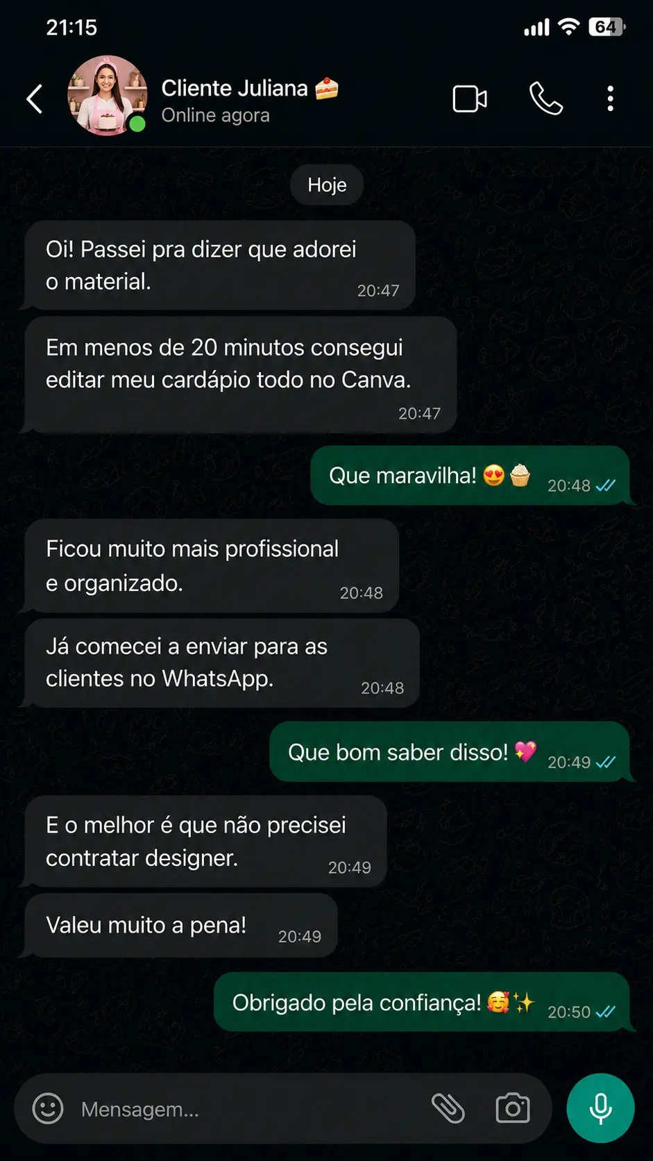 Print de cliente 4